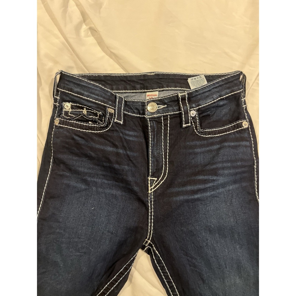 True Religion Dark Blue High Rise Jeans - Picture 6 of 13